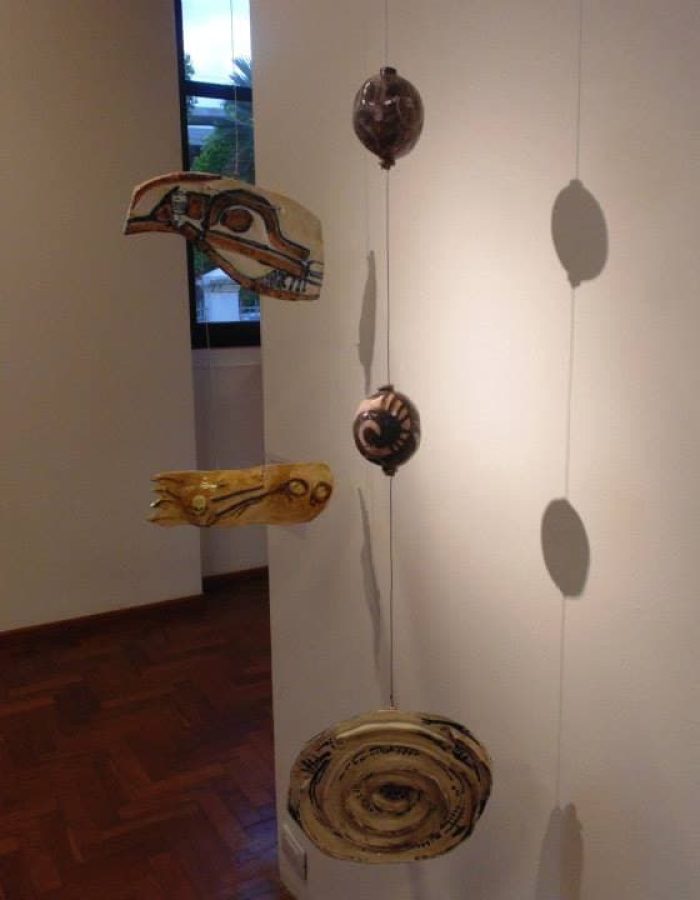 Esculturas flotantes