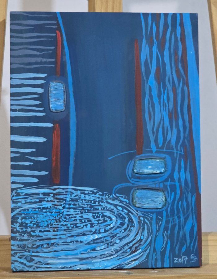 pintura  con relieve